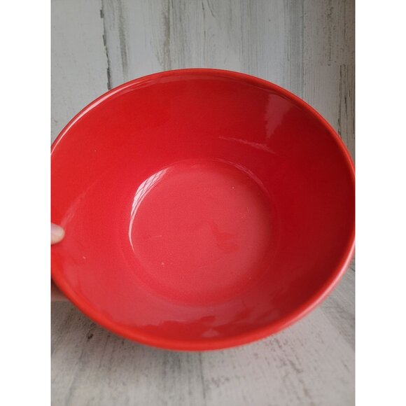 Waechtersbach serving bowl red Christmas Tree vintage - Picture 3 of 5